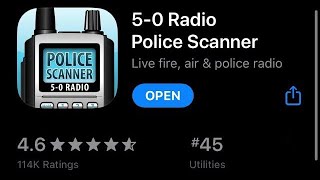 Free Police Scanner App [upl. by Ecydnak]