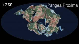 An Atlas of Phanerozoic Paleogeographic Maps Future Pangea Proxima [upl. by Nivalc813]