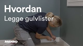 Hvordan legge gulvlister [upl. by Vincent]