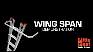 Wing Span  Demo  Little Giant Ladder Systems [upl. by Hoffmann]