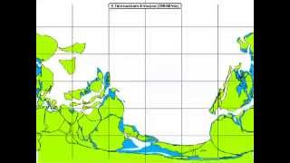 Scotese Animation Breakup of Rodinia amp Formation of Pacific Ocean [upl. by Naig]