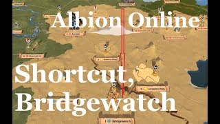 Albion Online  Caerleon to Bridgewatch fast almost safely [upl. by Ueik]