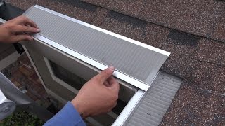 Home Depot Gutter Guard [upl. by Eirallam]