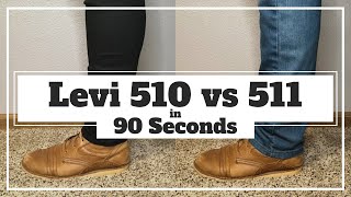 Levi 510 vs 511  Understanding the Difference [upl. by Hildagard220]