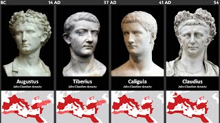 Timeline of the Roman and Byzantine Emperors [upl. by Shellie540]