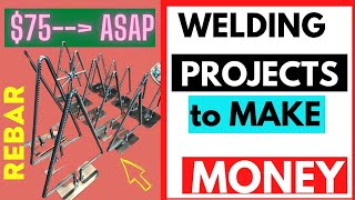 50 AMAZING Welding Projects Ideas With REBAR TO MAKE MONEY  DIY Welding projects  Weldingtroop [upl. by Sandstrom]