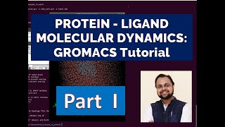 Molecular Dynamics Tutorial  ProteinLigand Complex GROMACS  PART 1 [upl. by Marvel]