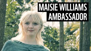 Maisie Williams global ambassador  WWF [upl. by Jack]