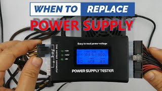 how to use power supply tester [upl. by Niboc]