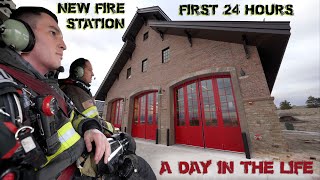 First 24 Hours in a New Fire Station  A Day in the Life [upl. by Maibach933]