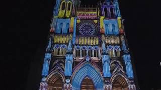 Amiens la cathédrale en couleurs  un spectacle époustouflant [upl. by Hannah661]