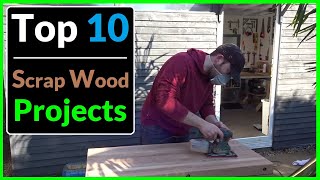 My Top 10 Simple Scrap Wood Projects Woodworking Ideas that Sell [upl. by Carthy]