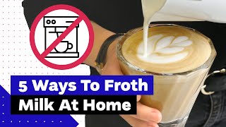 How To Froth Milk At Home Best Milk Frothers Review [upl. by Amandy]