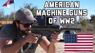 American Machine Guns of WW2 [upl. by Amorette]