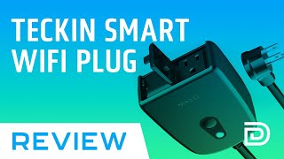 Teckin Outdoor Smart WiFi Plug Setup amp Review  IP44 WiFi Smart Plug [upl. by Ansell]