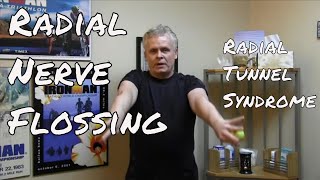 Radial Nerve Glides  Radial Nerve Flossing [upl. by Anileva]