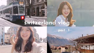 eng Switzerland Travel Vlog 2022 🇨🇭✨瑞士vlog ✈️ tourist spots foodie shopping 全世界上最美的国家✨ [upl. by Rambert677]