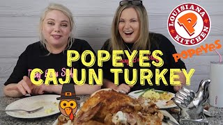 Popeyes Thanksgiving Turkey Review [upl. by Mischa]