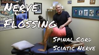 Sciatica Pain  Nerve Flossing Nerve Root Release [upl. by Nolubez]